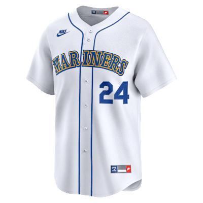 Ken Griffey Jr. Seattle Mariners Cooperstown Men's Nike Dri-FIT ADV MLB Limited Jersey Product Image