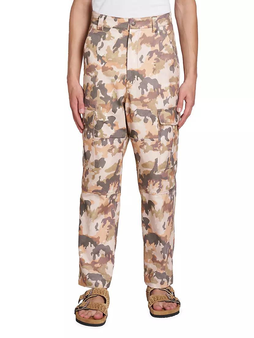 Elyo Camo Cargo Pants Product Image