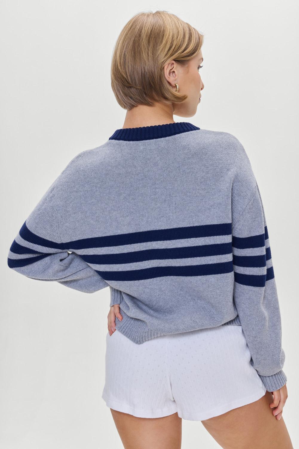 Kip Oversized Crewneck Sweater - Rain Cloud Product Image