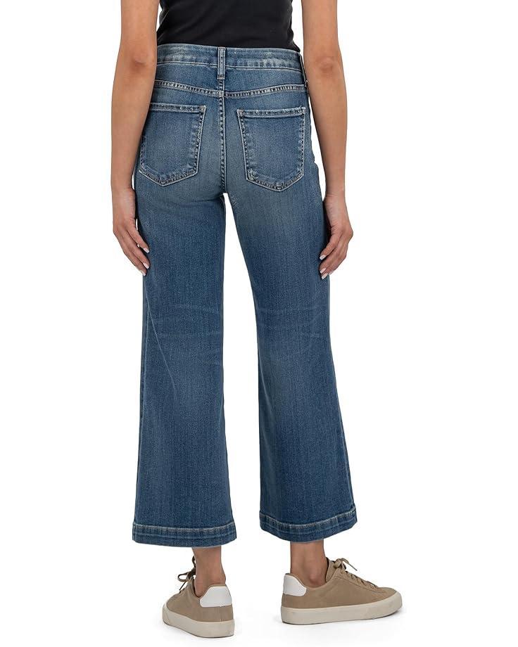 Meg High Rise Wide Leg With Patch Pockets Product Image