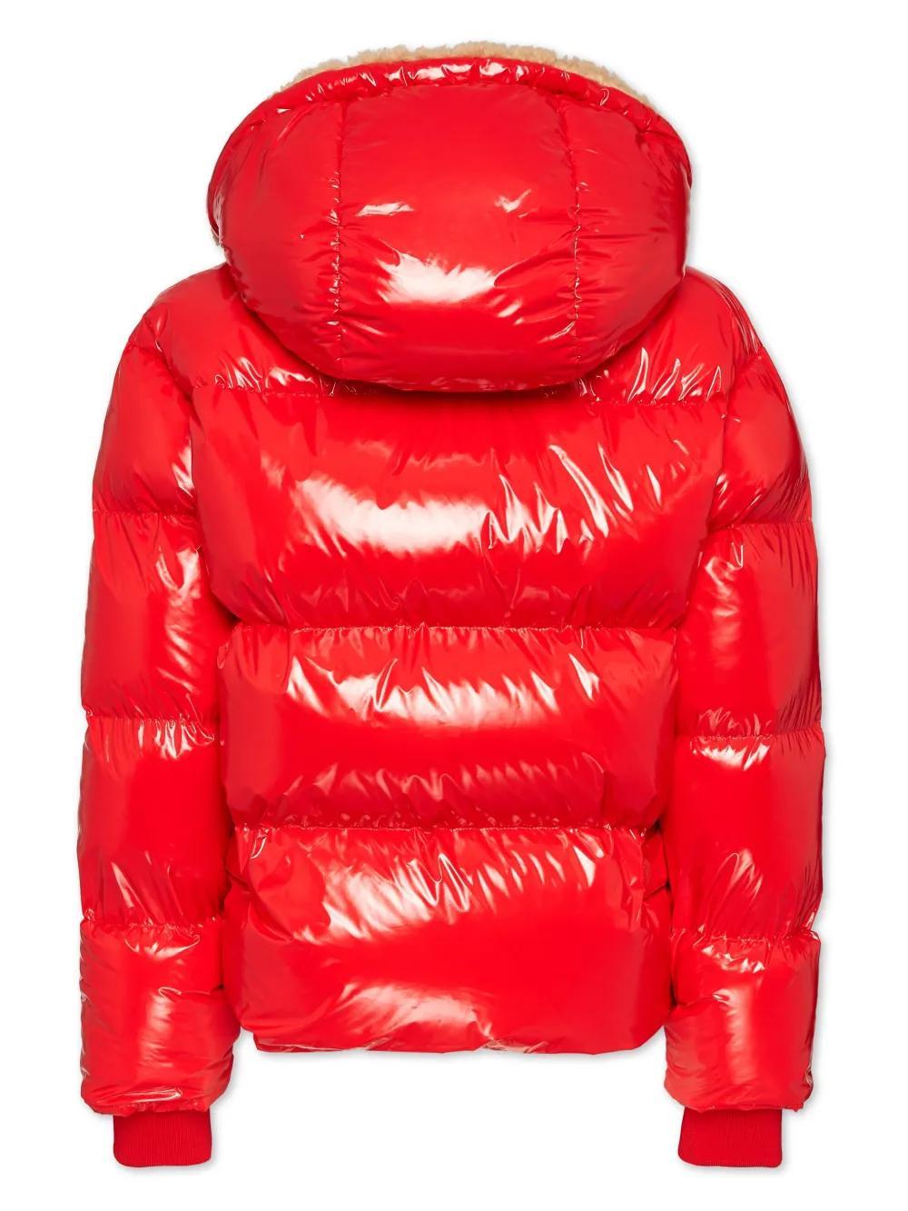 logo-appliqué puffer jacket Product Image