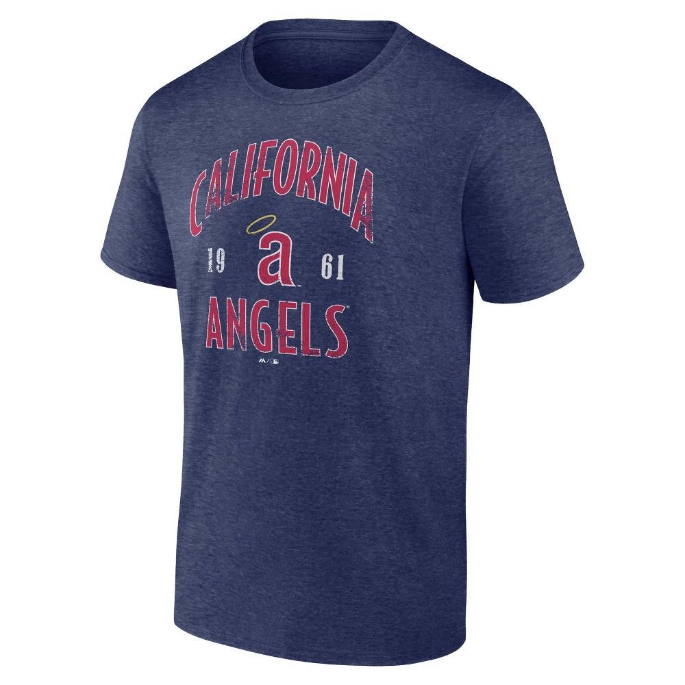 MLB Los Angeles Angels Men's Bi-Blend T-Shirt Product Image