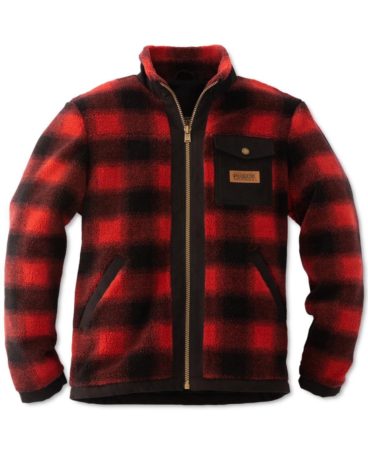 Pendleton Mens Lone Fir Buffalo Plaid Full-Zip Jacket Product Image