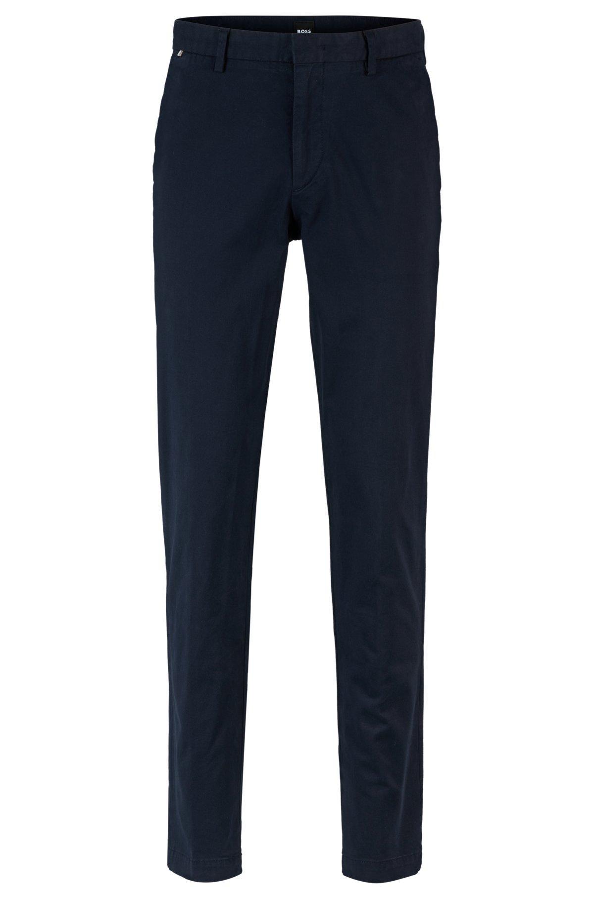 Slim-fit chinos in stretch-cotton gabardine Product Image