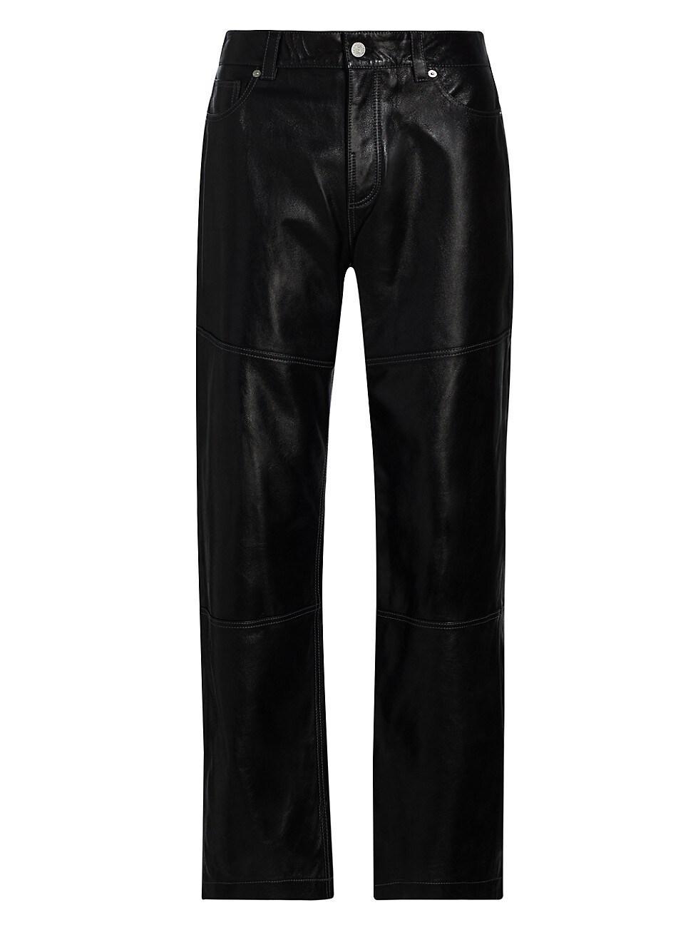 Mens Leather Pants Product Image