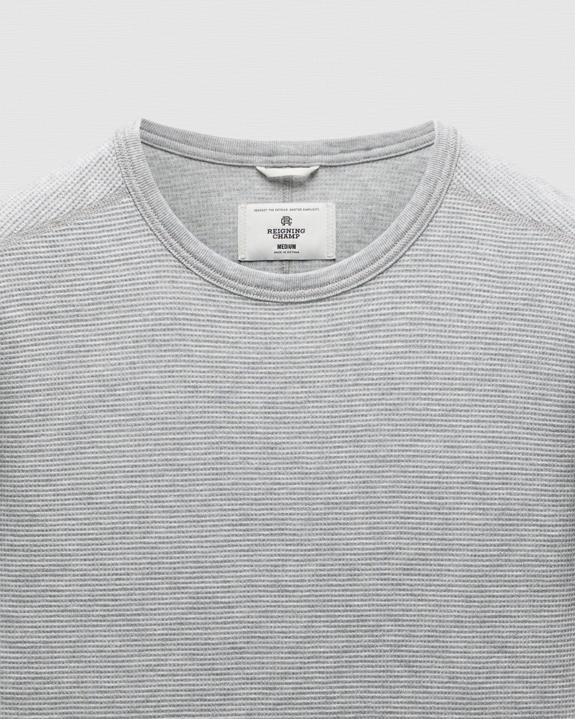 Lightweight Waffle Standard Long Sleeve Male Product Image