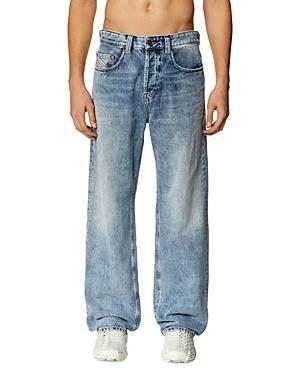 Diesel 2001 D-Macro L.32 Loose Fit Jeans in Light Blue Product Image