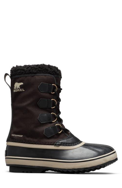 SOREL Men's 1964 Pac Nylon Waterproof Winter Boots In Black, Ancient Fossil In Multi Product Image