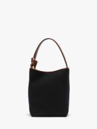 JWA CORNER BUCKET - CANVAS  TOP HANDLE BAG in blue | JW Anderson US  Product Image