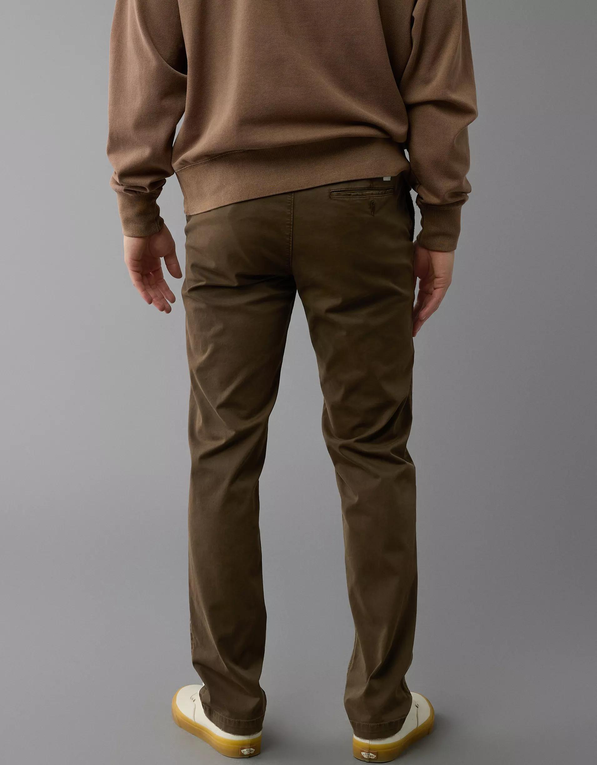 AE Flex Original Straight Lived-In Khaki Pant Product Image