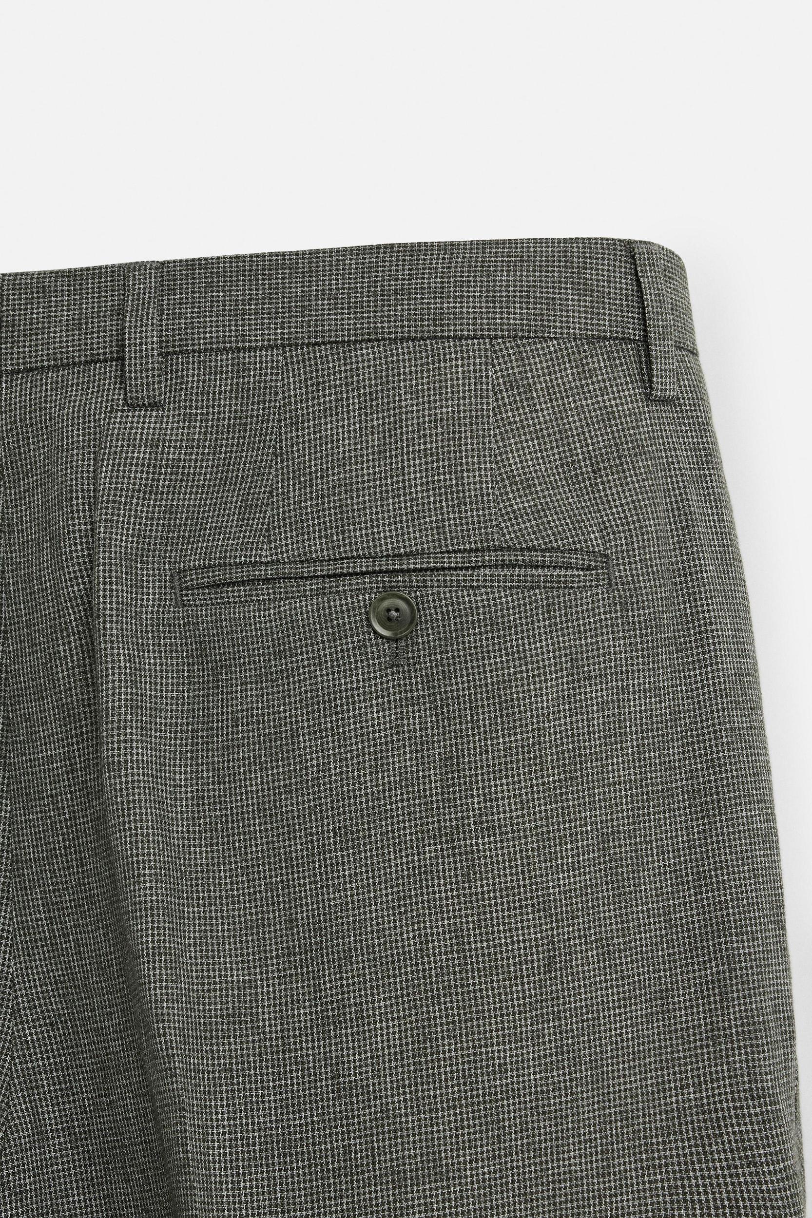 HOUNDSTOOTH SUIT PANTS Product Image