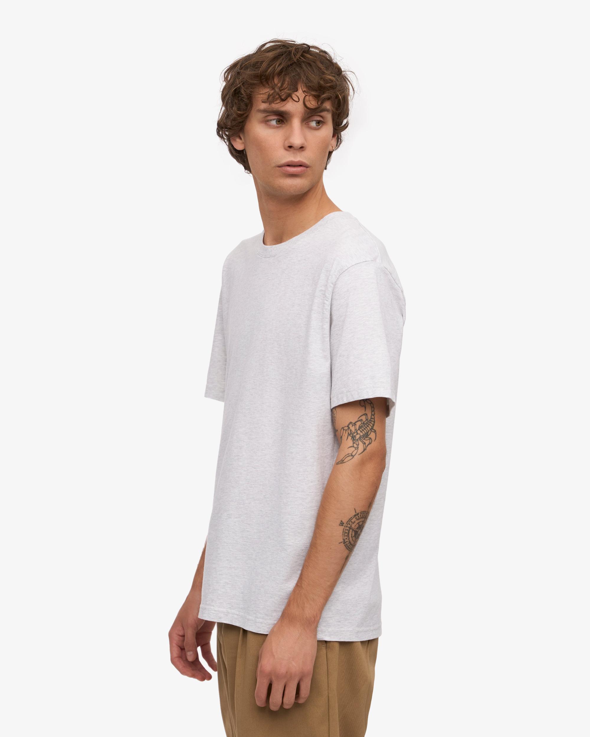 Classic Organic Tee - Snow Melange Product Image