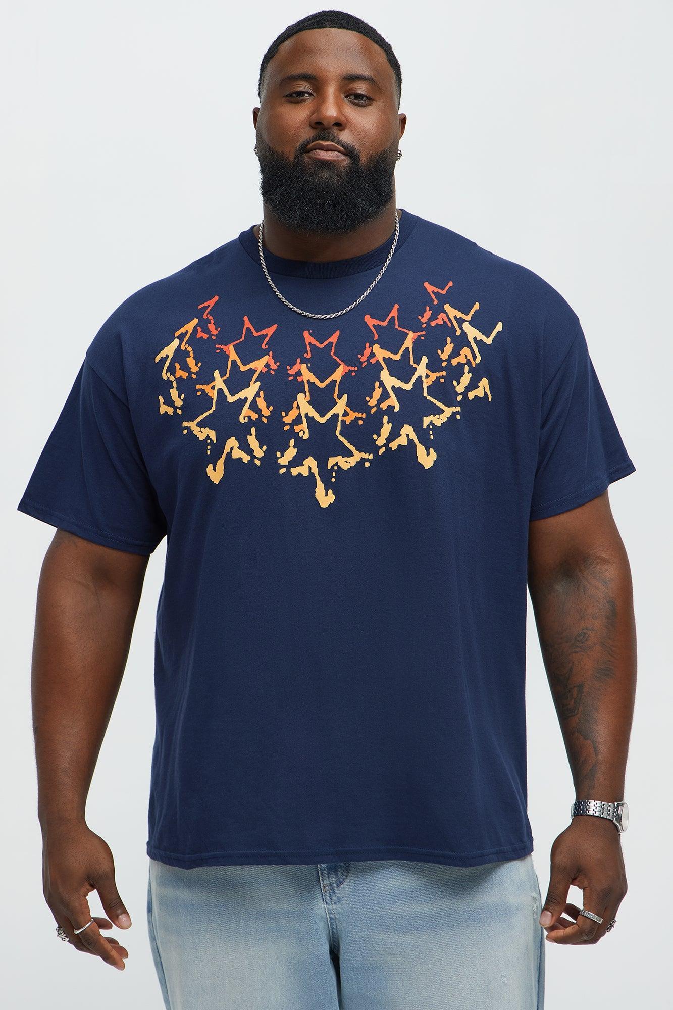 Stars Align Short Sleeve Tee - Navy Male Product Image