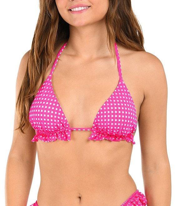 Citrus Picnic Date High Leg Ruffle Hipster Swim Bottom Product Image