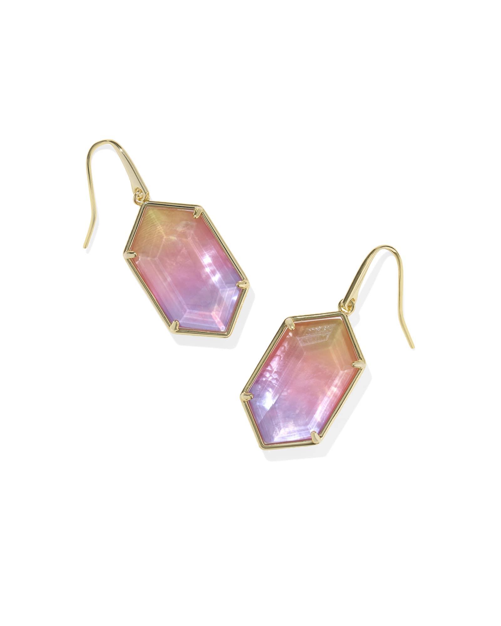 Hallie Gold Drop Earrings Product Image