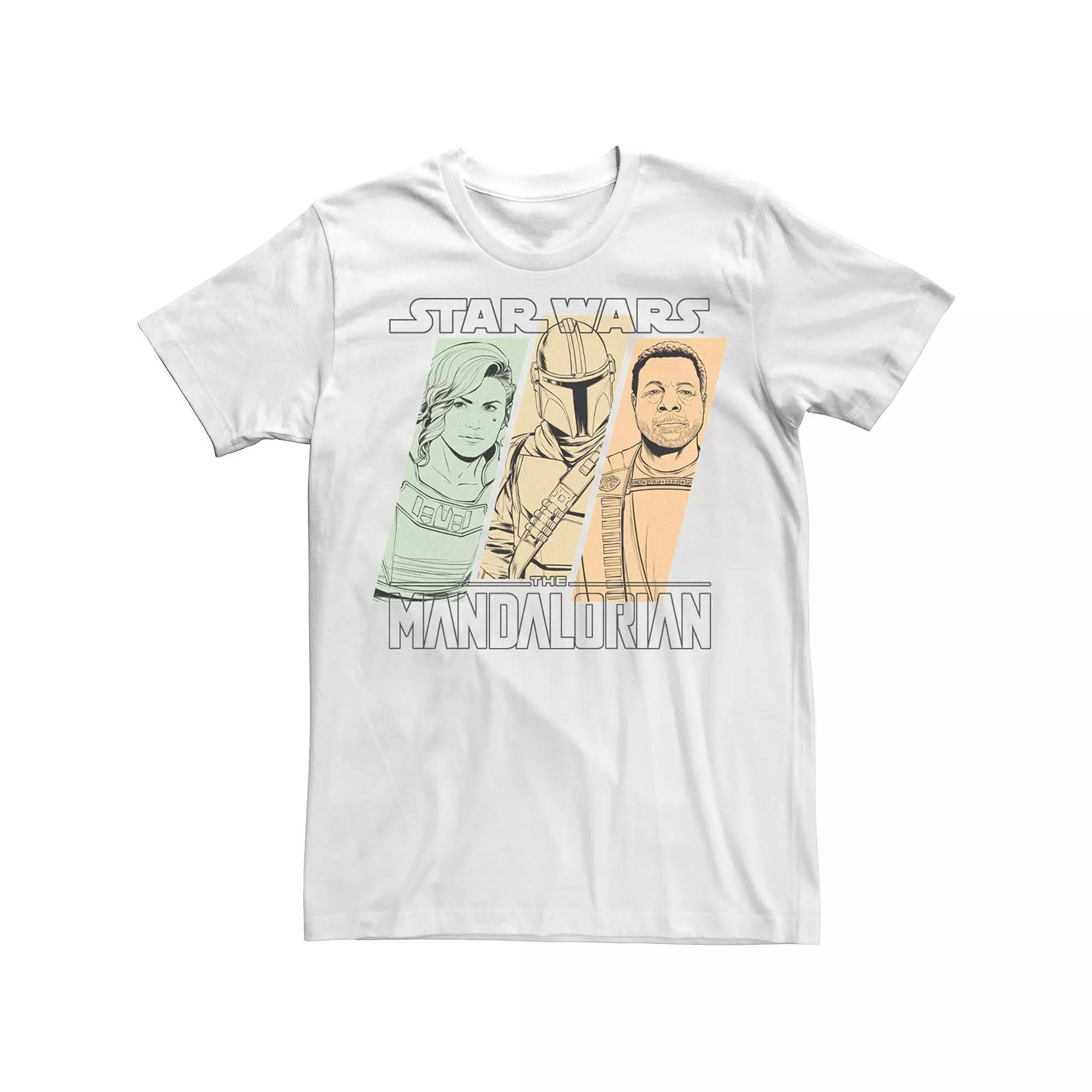 Men's Star Wars The Mandalorian Mando Team Boxed Up Tee,  Product Image