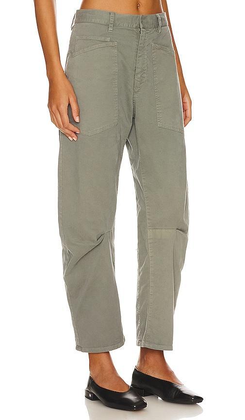 Shon Mid-Rise Cropped Pants Product Image