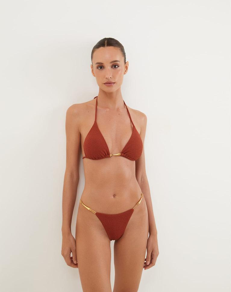 Firenze Mandy Tri Top - Redwood Product Image