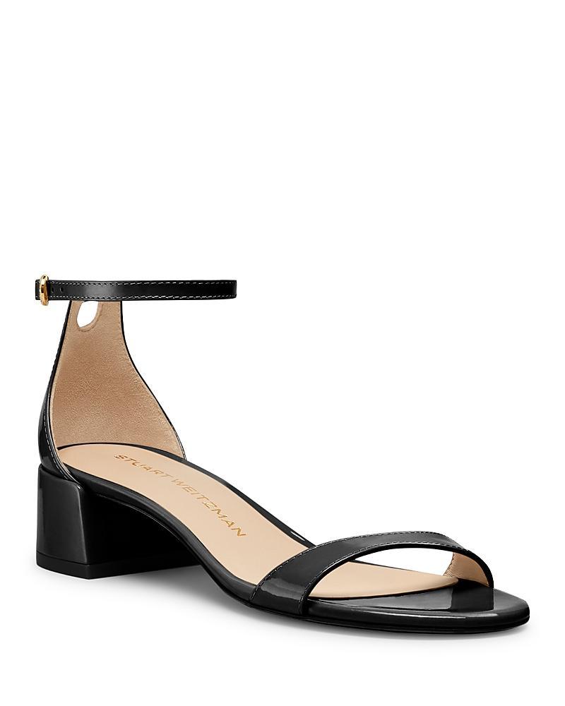 Stuart Weitzman Womens Nudist Block Heel Sandals Product Image