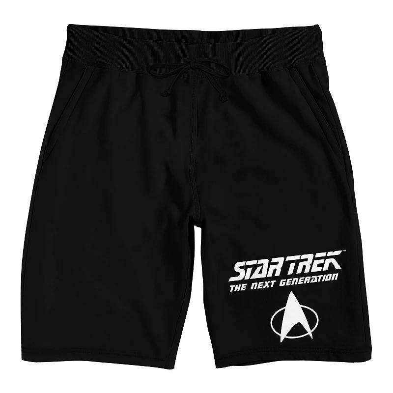 Men's Star Trek Spock Retro Sleep Shorts, Size: XXL, Black Product Image