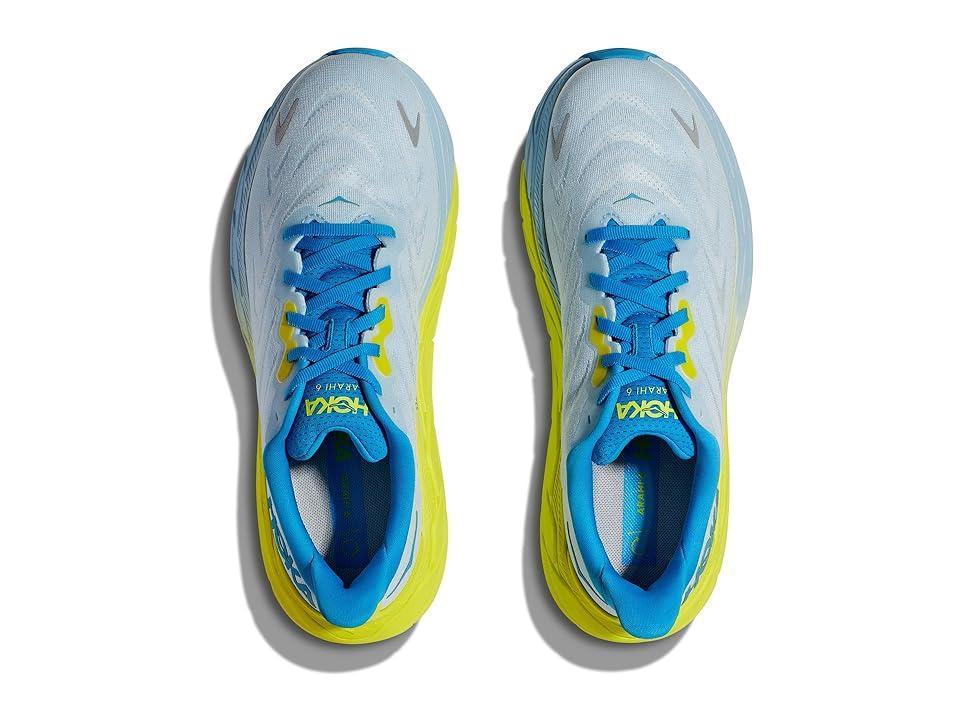 Hoka Arahi 6 (Ice Water/Evening Primrose) Men's Shoes Product Image