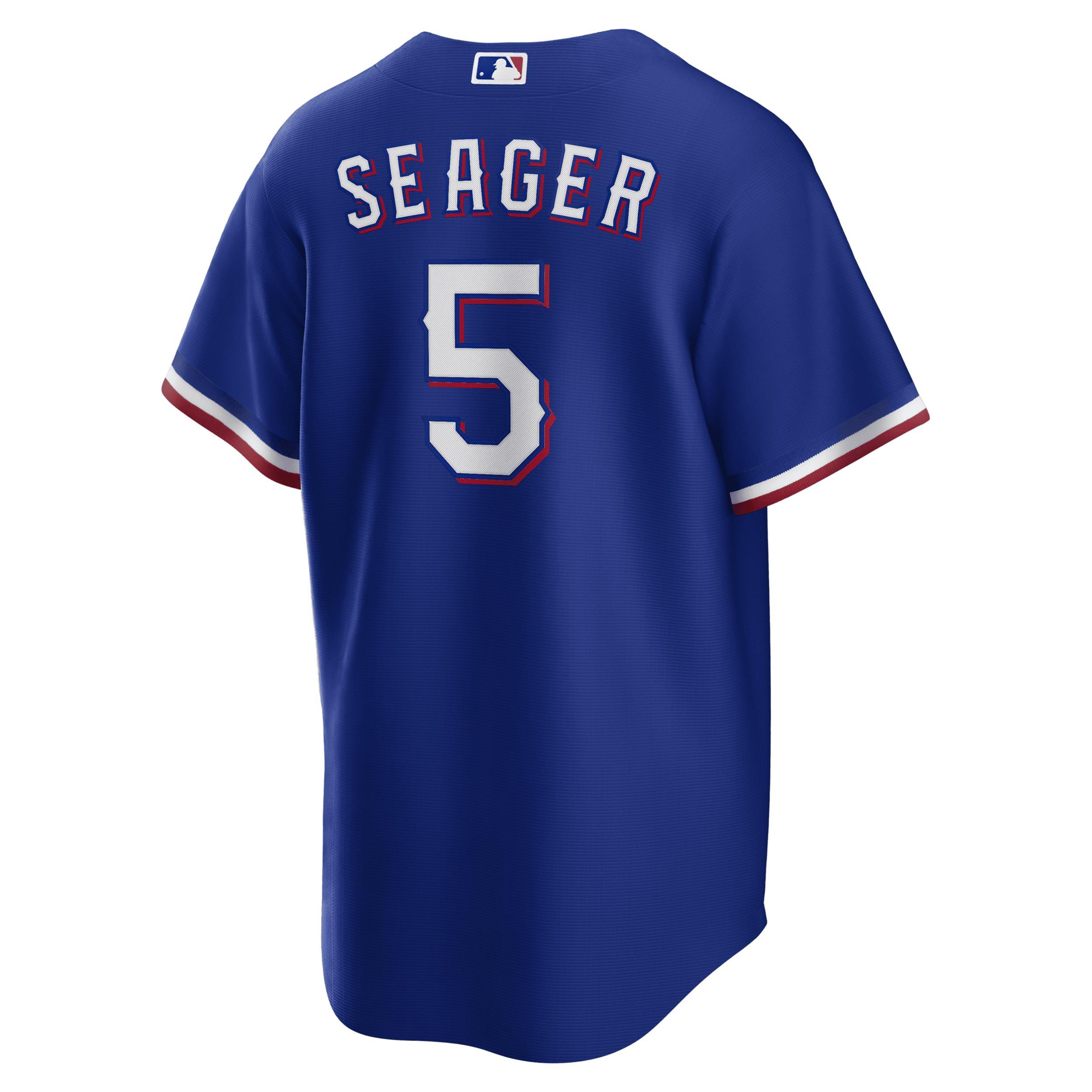 Nike Mens MLB Texas Rangers (Corey Seager) Replica Baseball Jersey Product Image