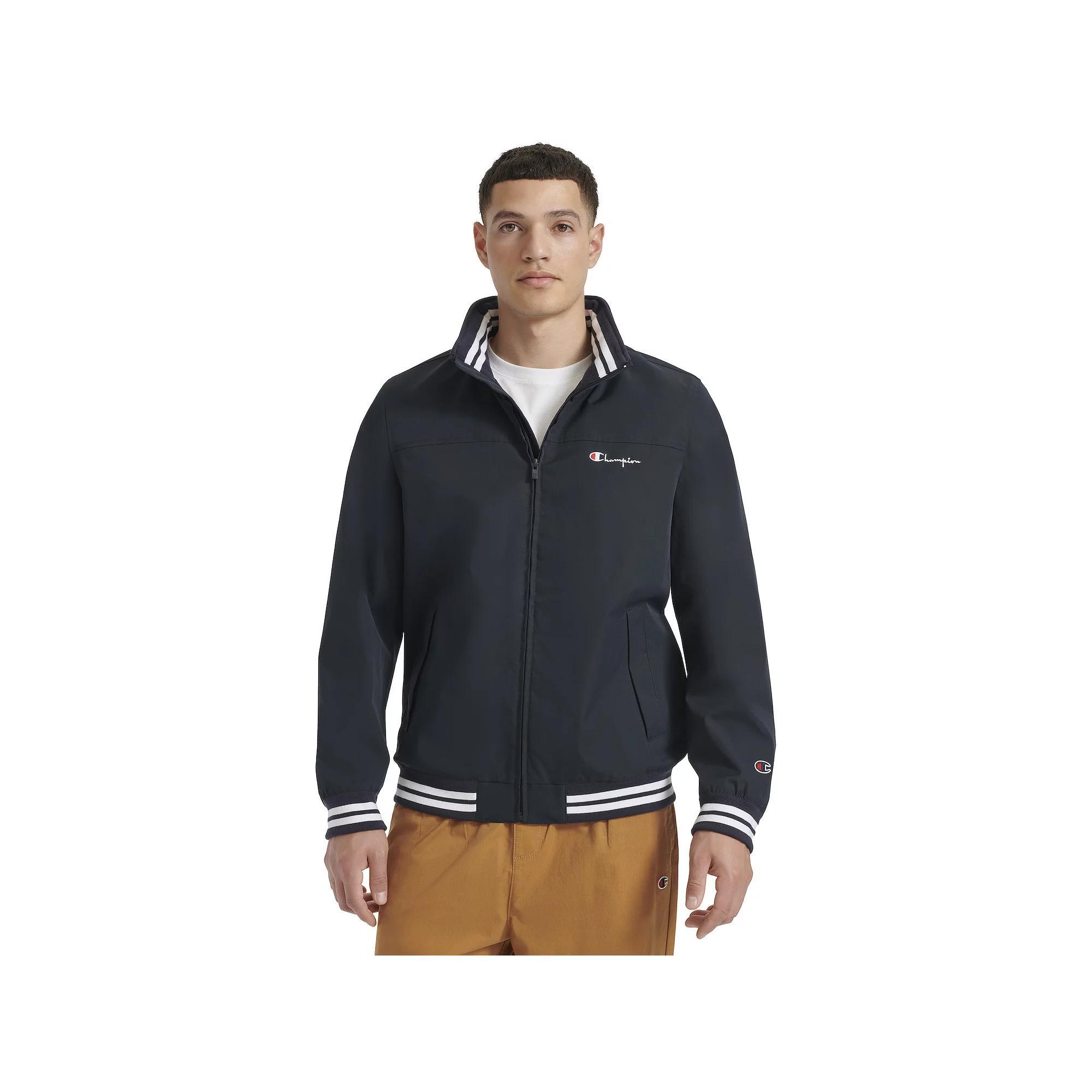 Men's Champion Performance Bomber Jacket, Size: Medium, Blue Product Image