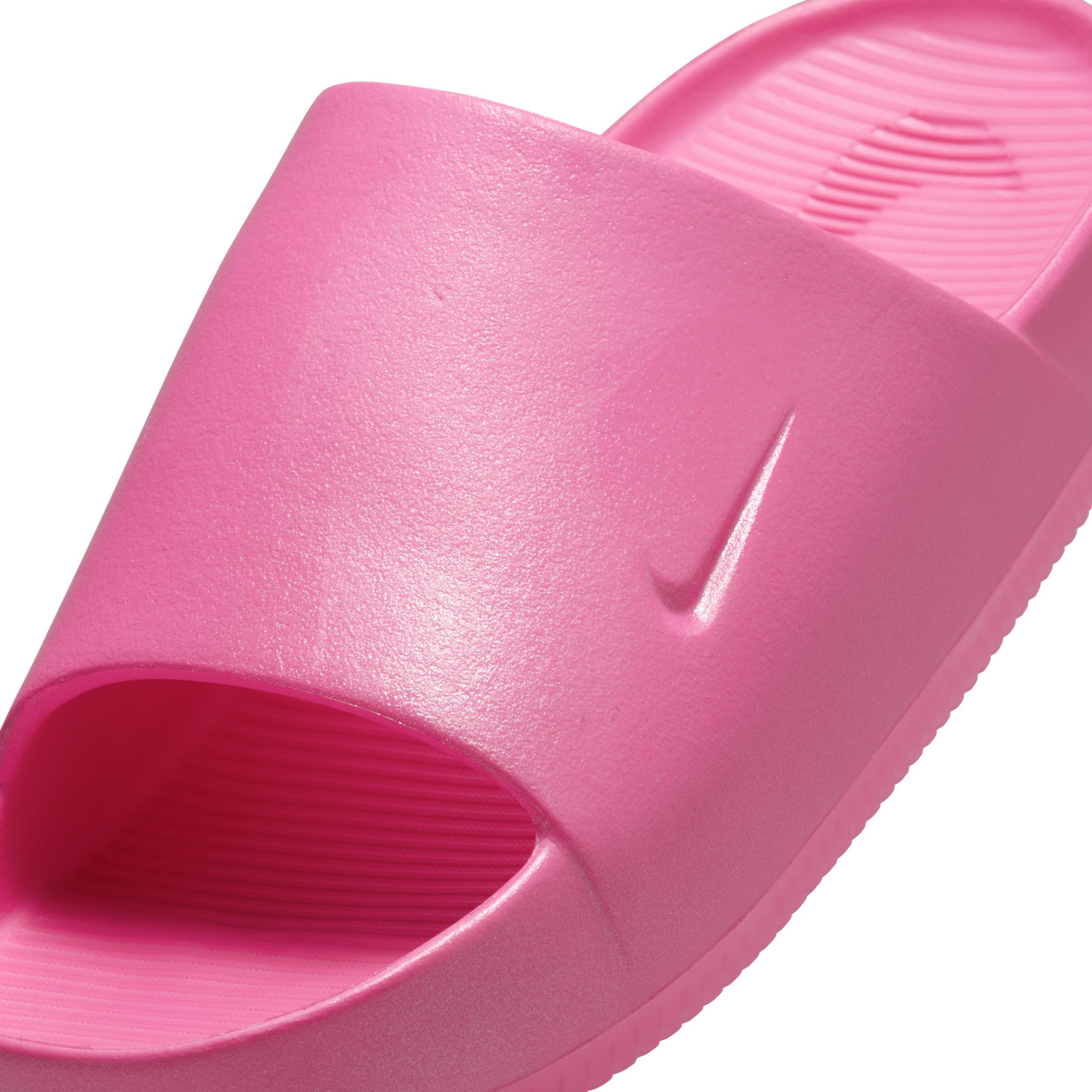 Nike Womens Nike Calm Slide SE - Womens Shoes Hyper Pink/Hyper Pink Product Image