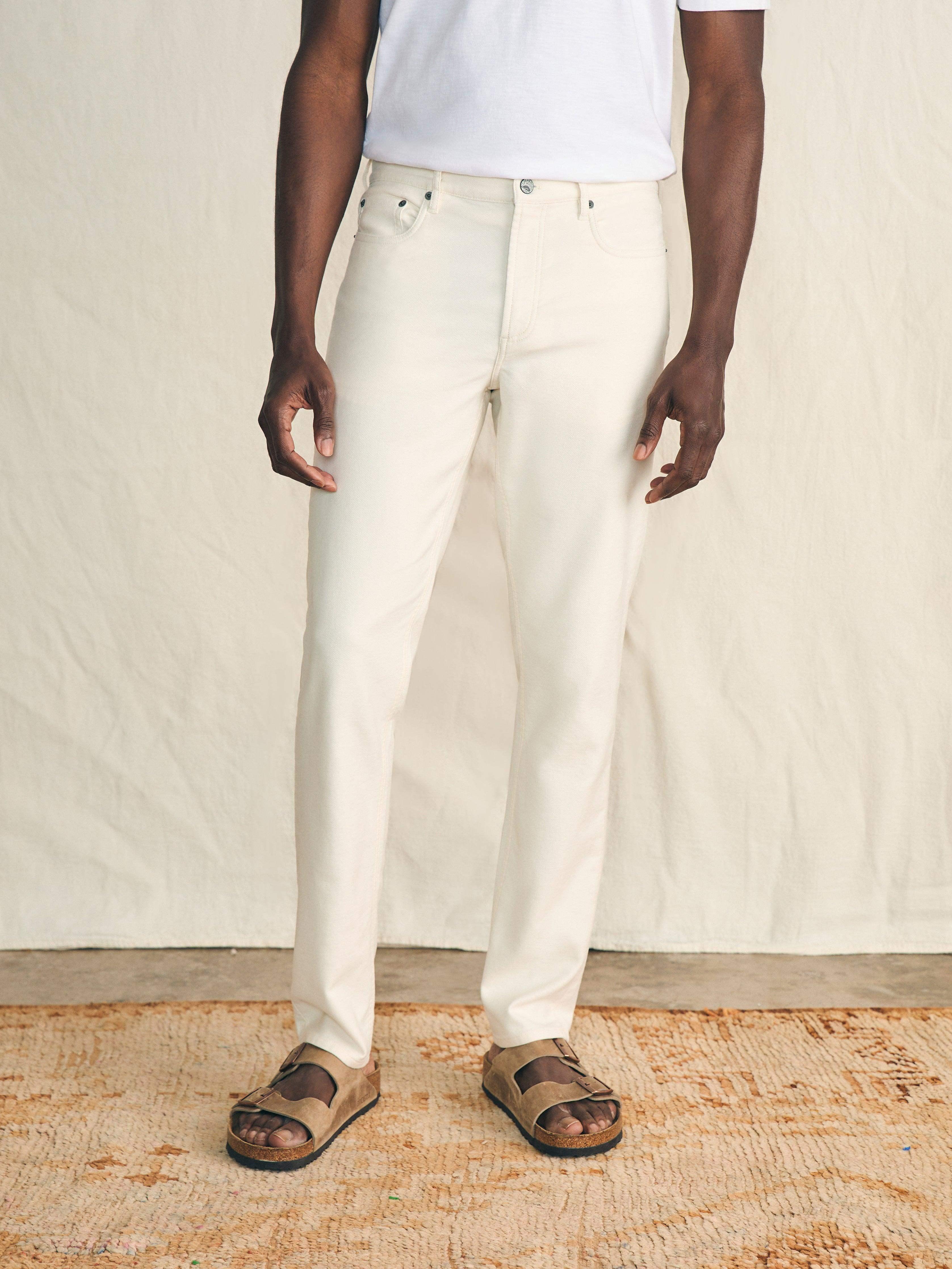 Stretch Terry™ 5-Pocket Pant - Cabo Blanco Male Product Image