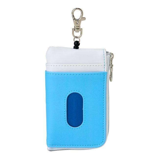 Sanrio Hello Kitty Water Blue Series Key & Pass Pouch (Milk) Product Image