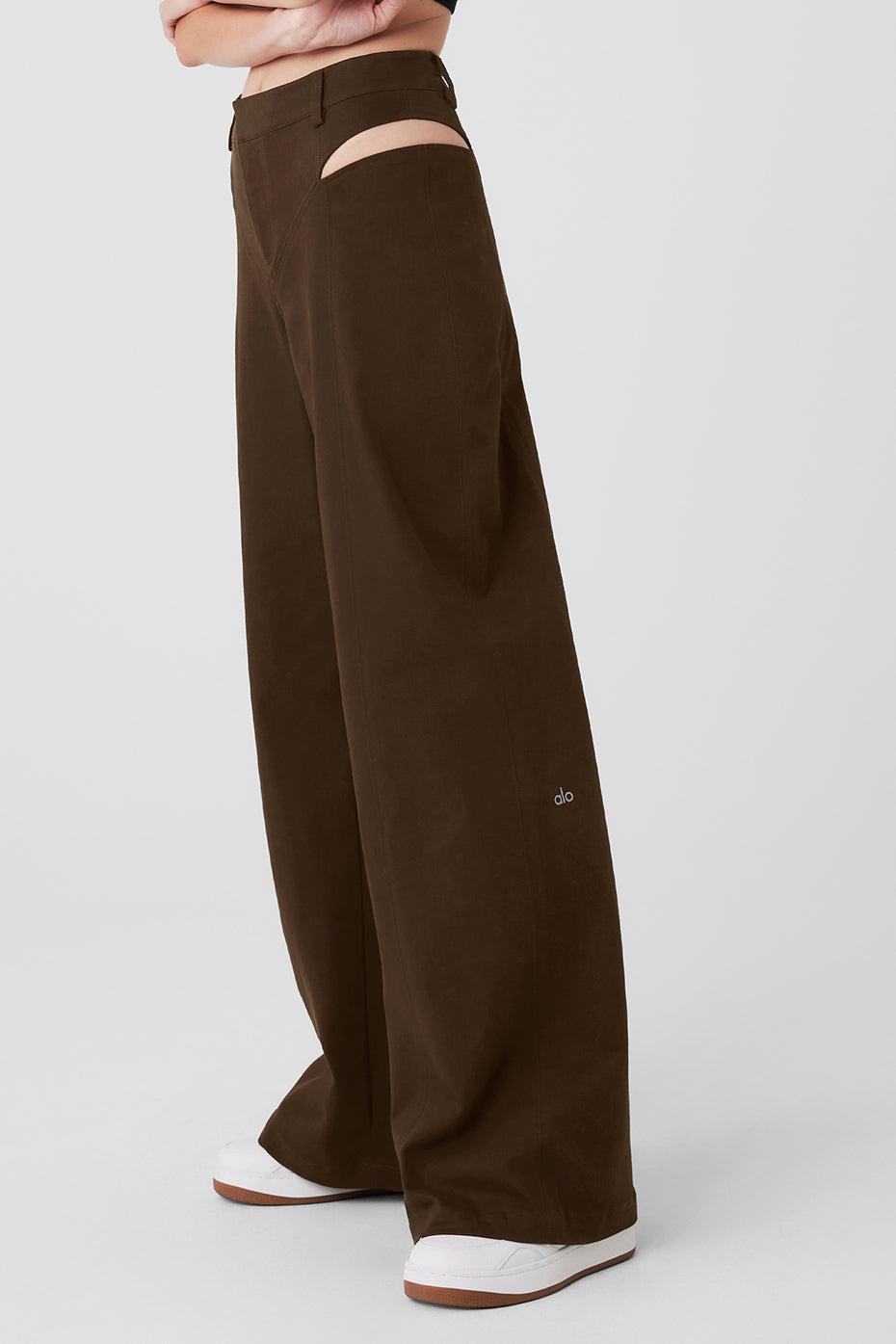 High-Waist Risk Taker Trouser - Espresso Product Image