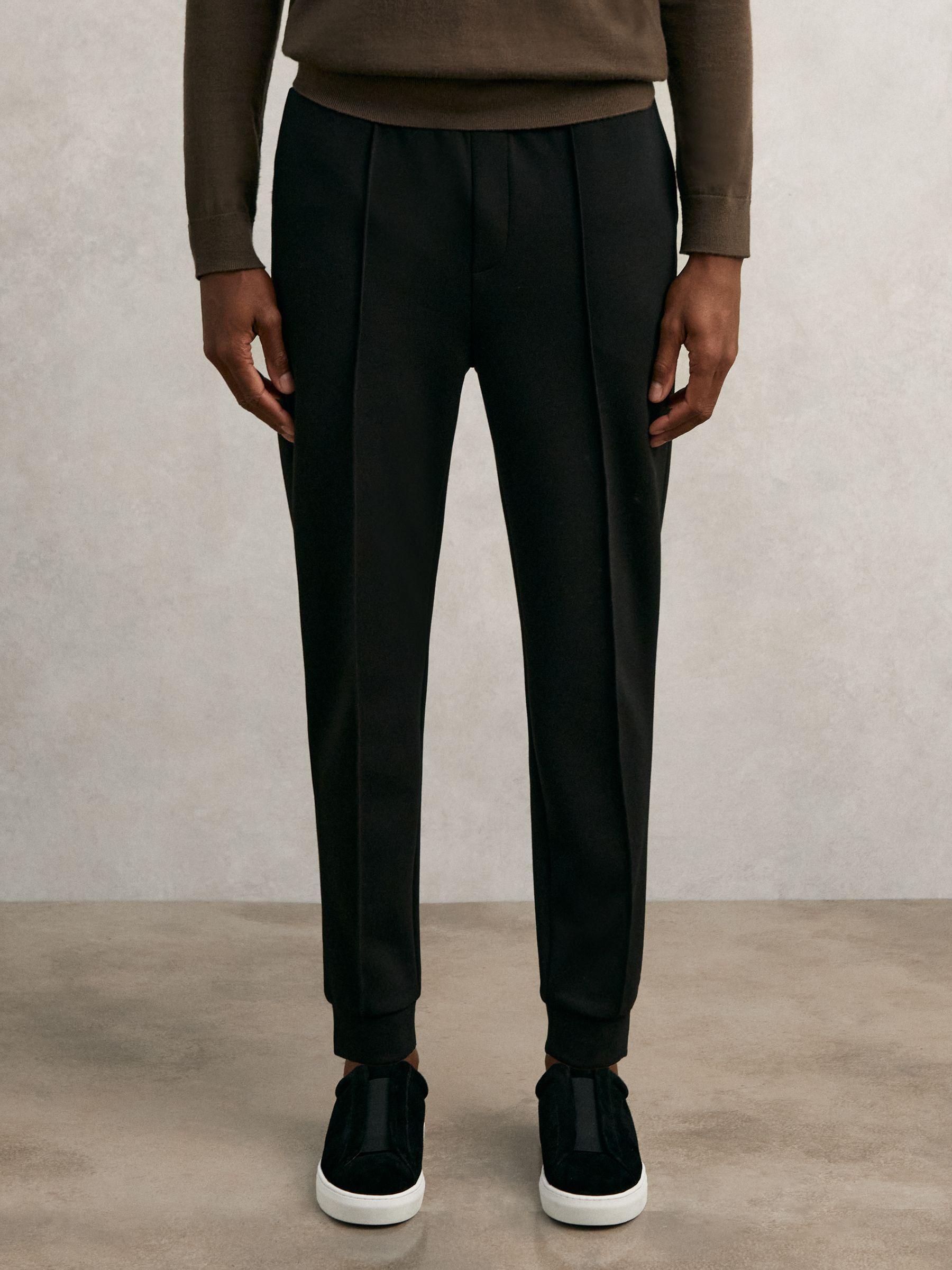 0915. Tech-Terry™ High Rib Jogger - Deep Purple "ASRV" Product Image