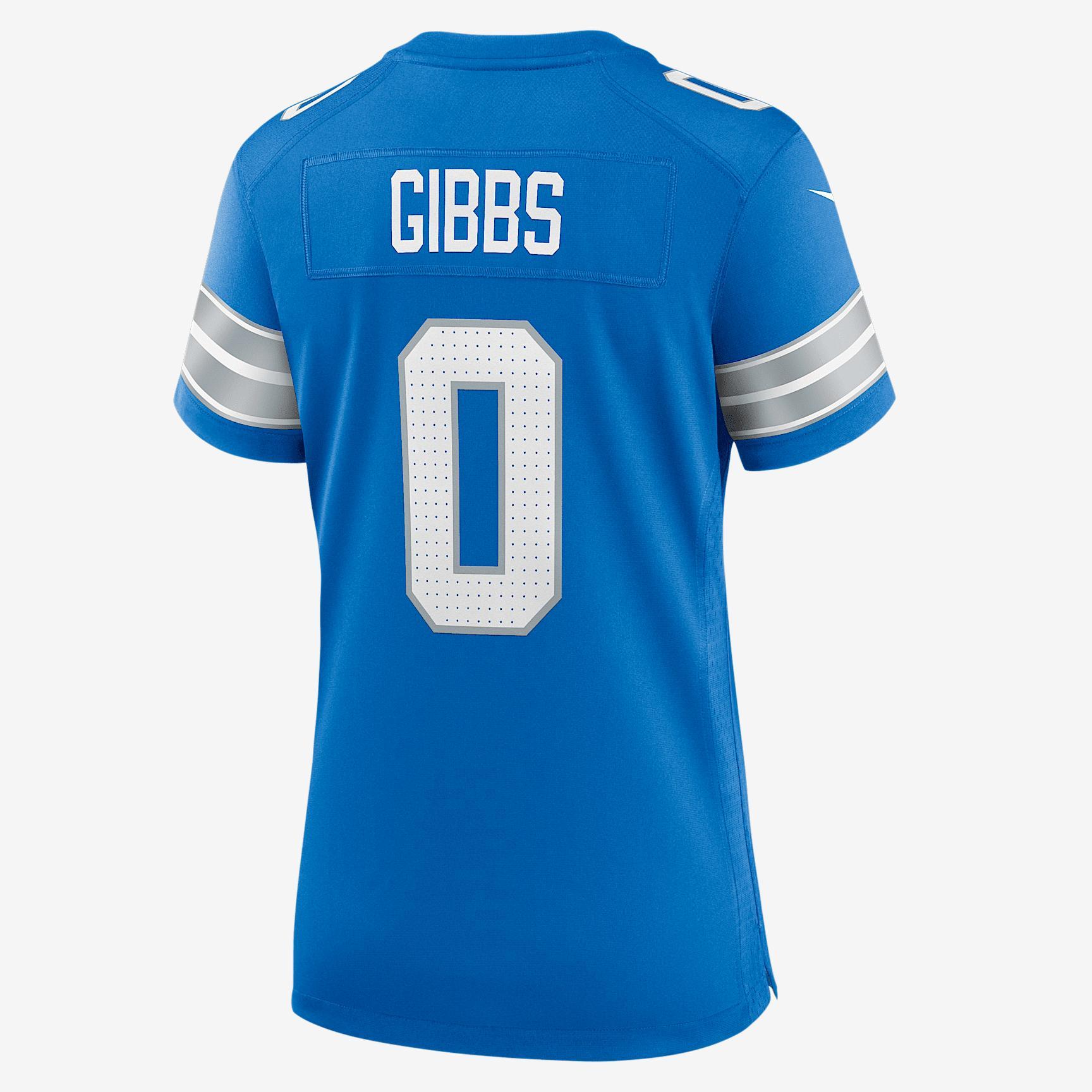 Jahmyr Gibbs Detroit Lions Womens Nike Womens NFL Game Jersey | 67NW0B9K9JF-DEC Product Image
