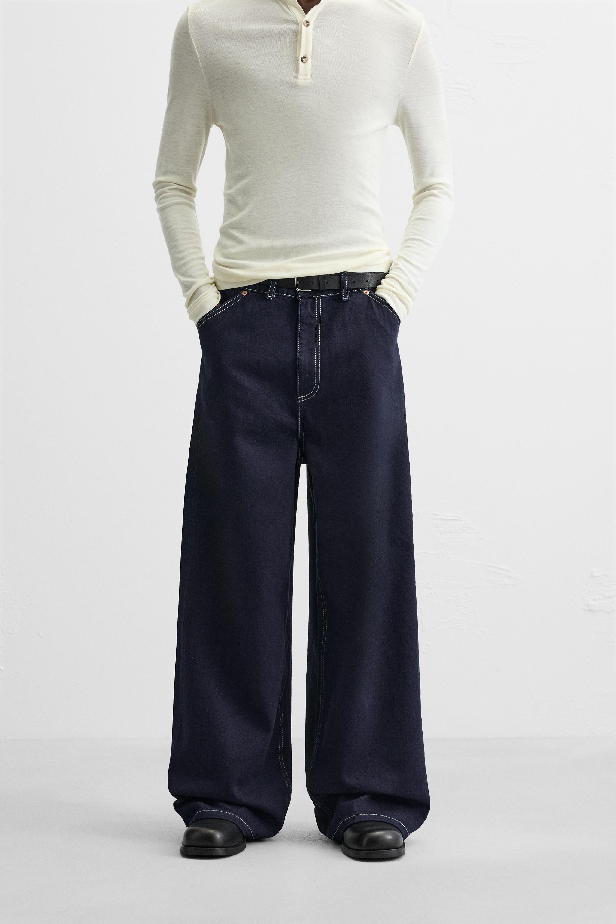 WIDE LEG BAGGY JEANS Product Image