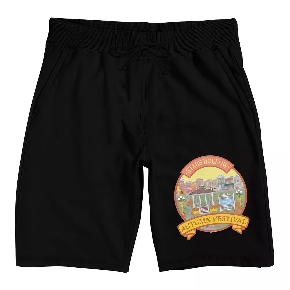 Men's Gilmore Girls Stars Pajama Shorts,  Product Image