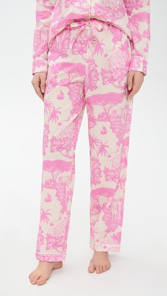 Desmond & Dempsey Long Pajama Set | Shopbop Product Image