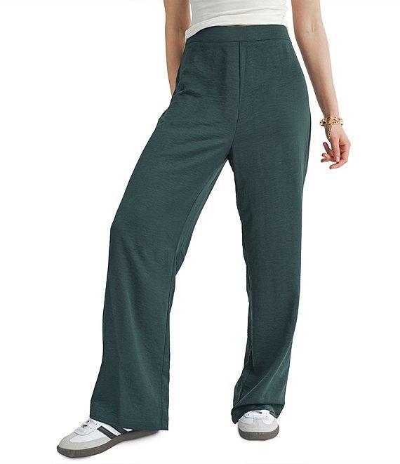 Sage The Label Satin Wide Leg Pants Product Image