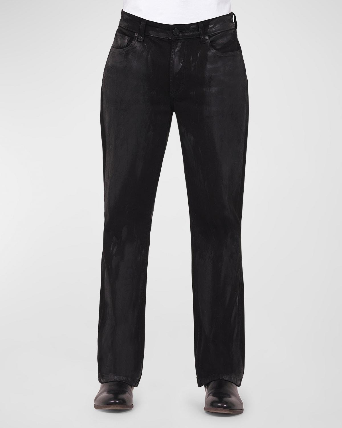 Mens Clint Coated Five-Pocket Jeans Product Image