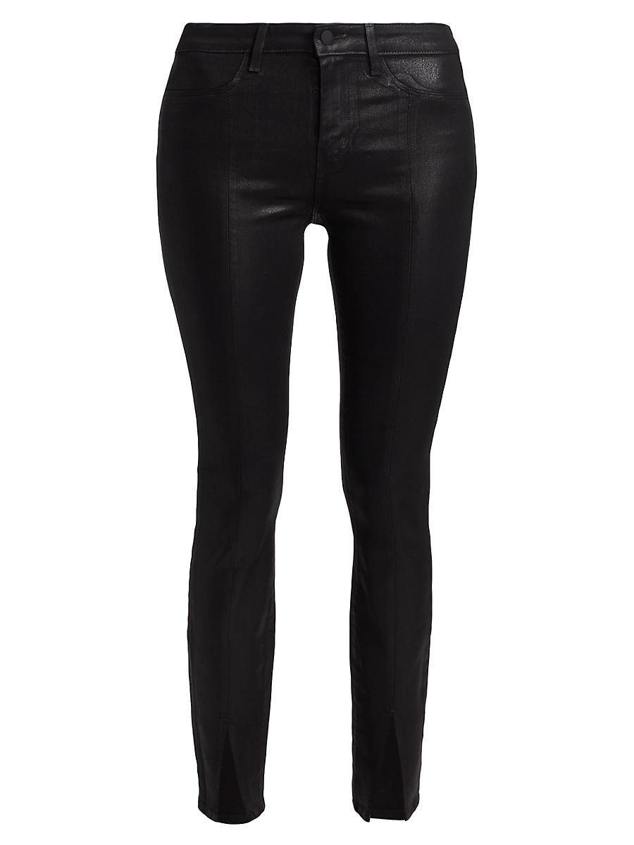 Womens Jyothi Faux Leather Skinny Pants Product Image