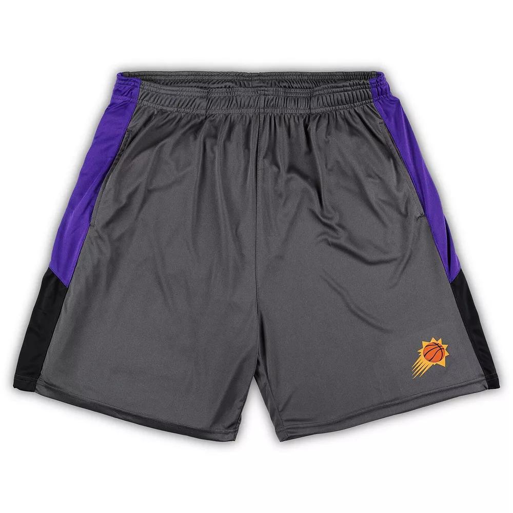 Men's Fanatics Branded Gray Phoenix Suns Big & Tall Shorts,  Product Image