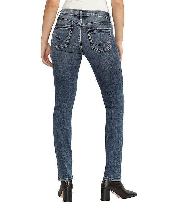 Silver Jeans Co. Suki Mid Rise5-Pocket Styling Straight Jeans Product Image