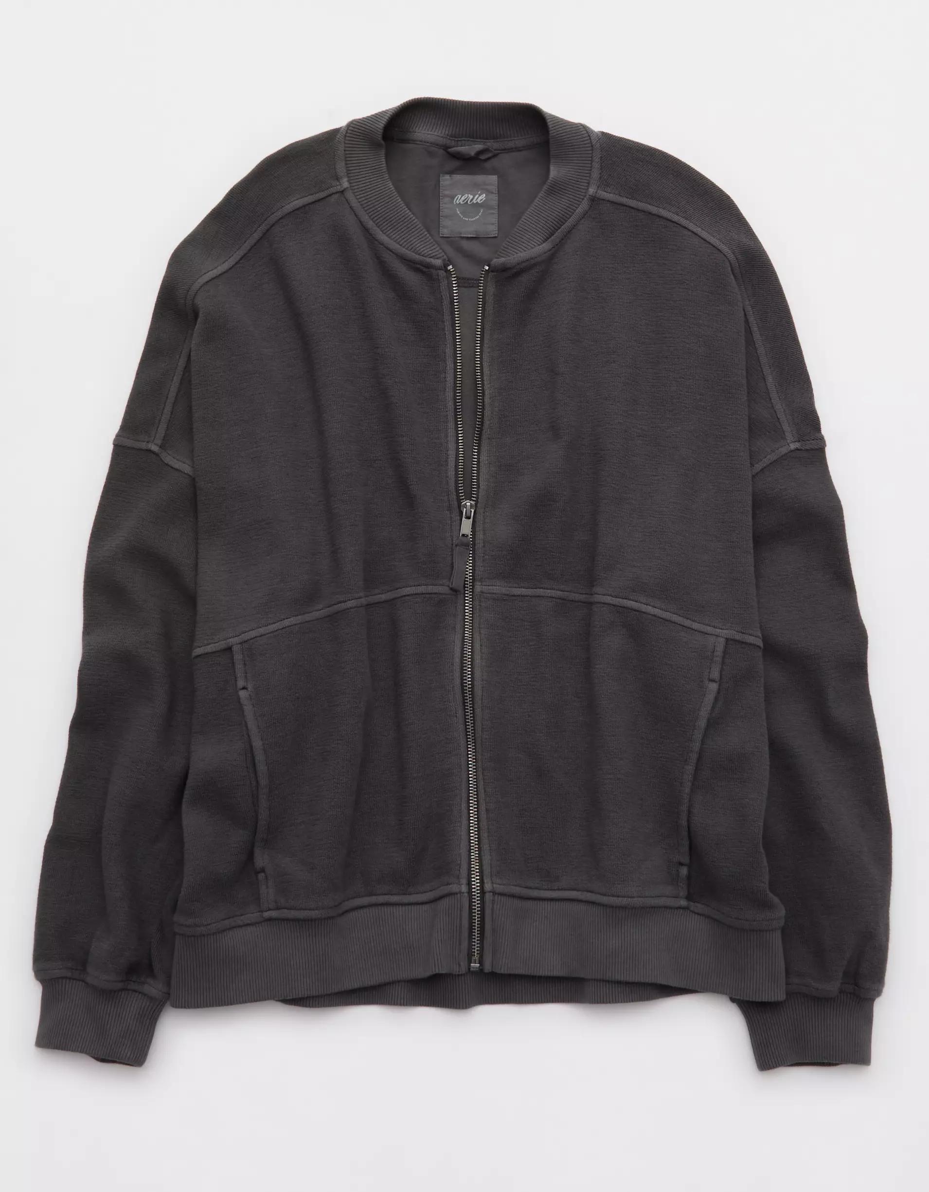 Aerie Full Zip Sweatshirt Women's Product Image