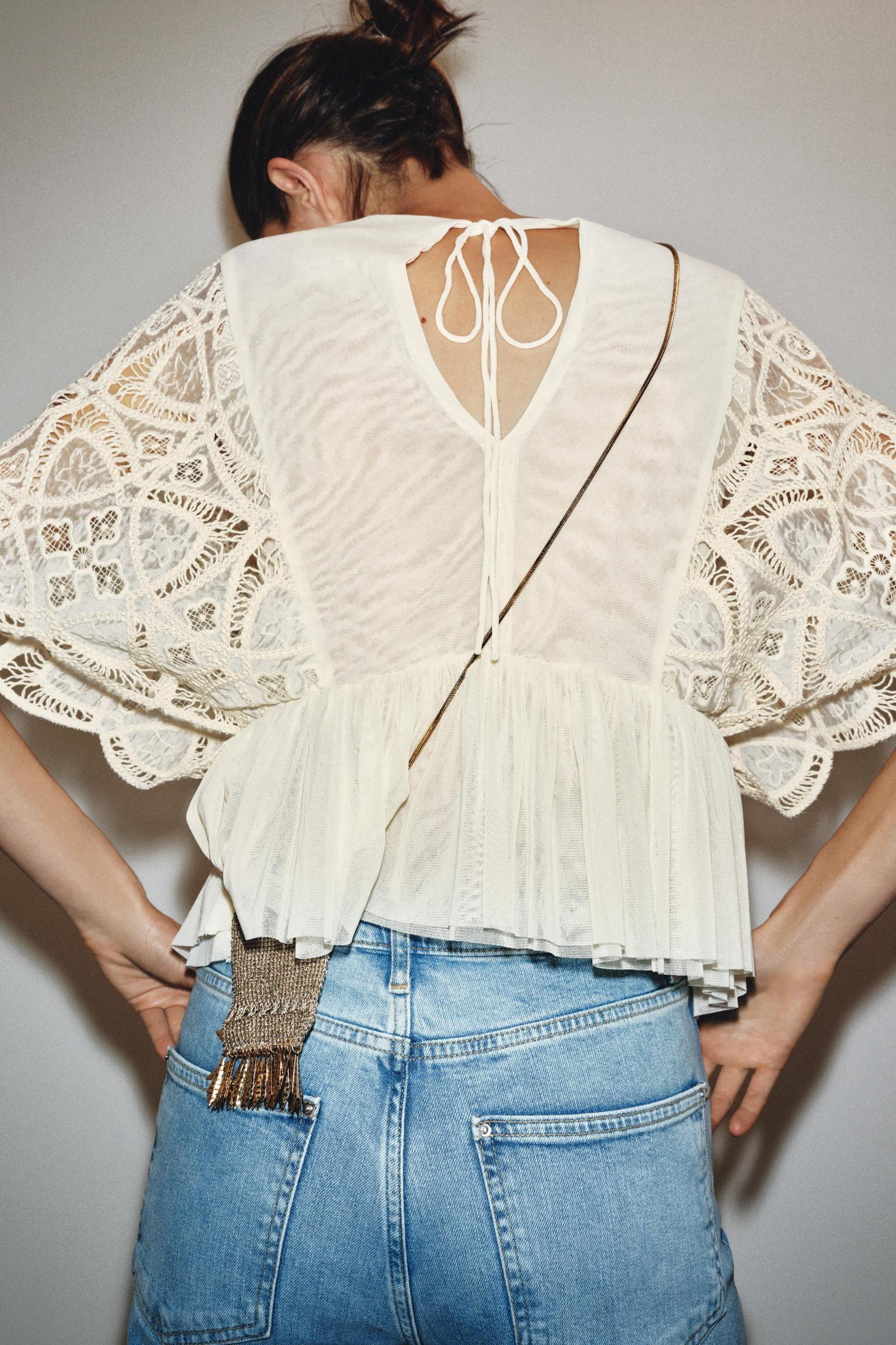 EMBROIDERED TOP Product Image