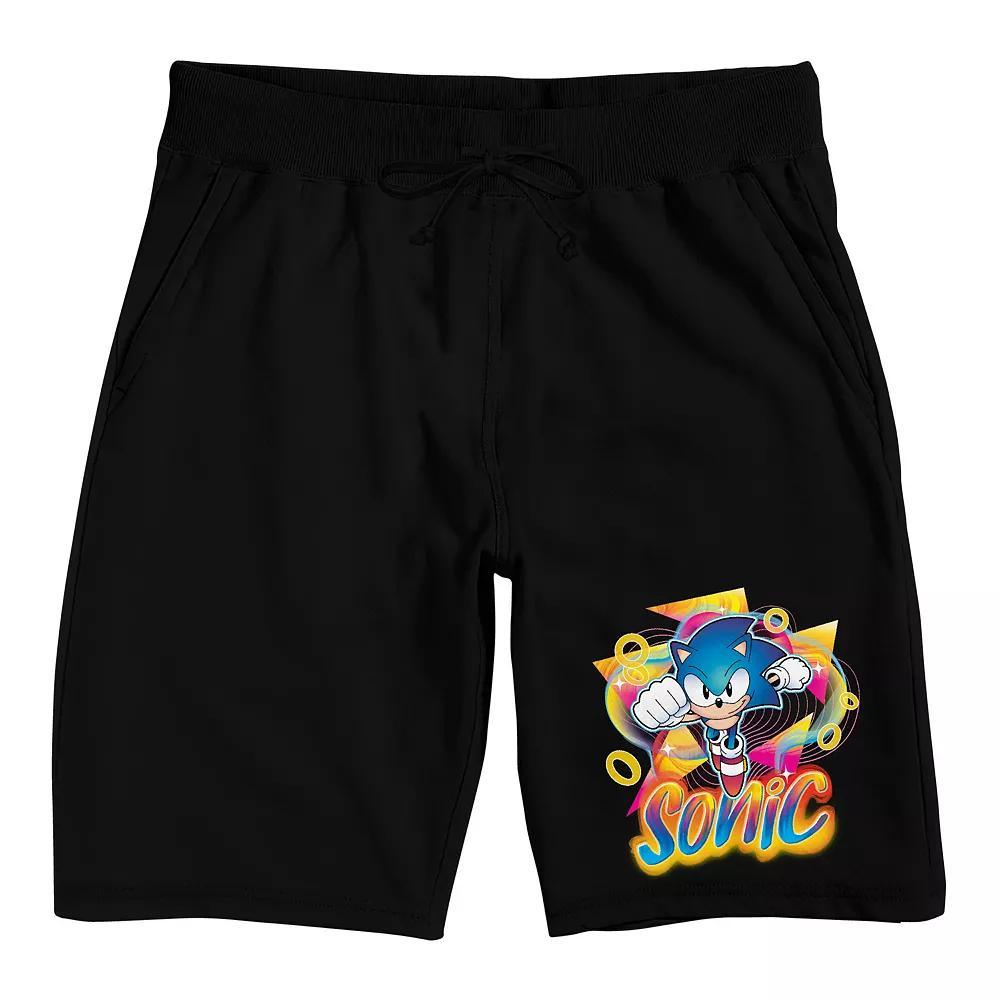 Men's Sonic The Hedgehog Pajama Shorts,  Product Image