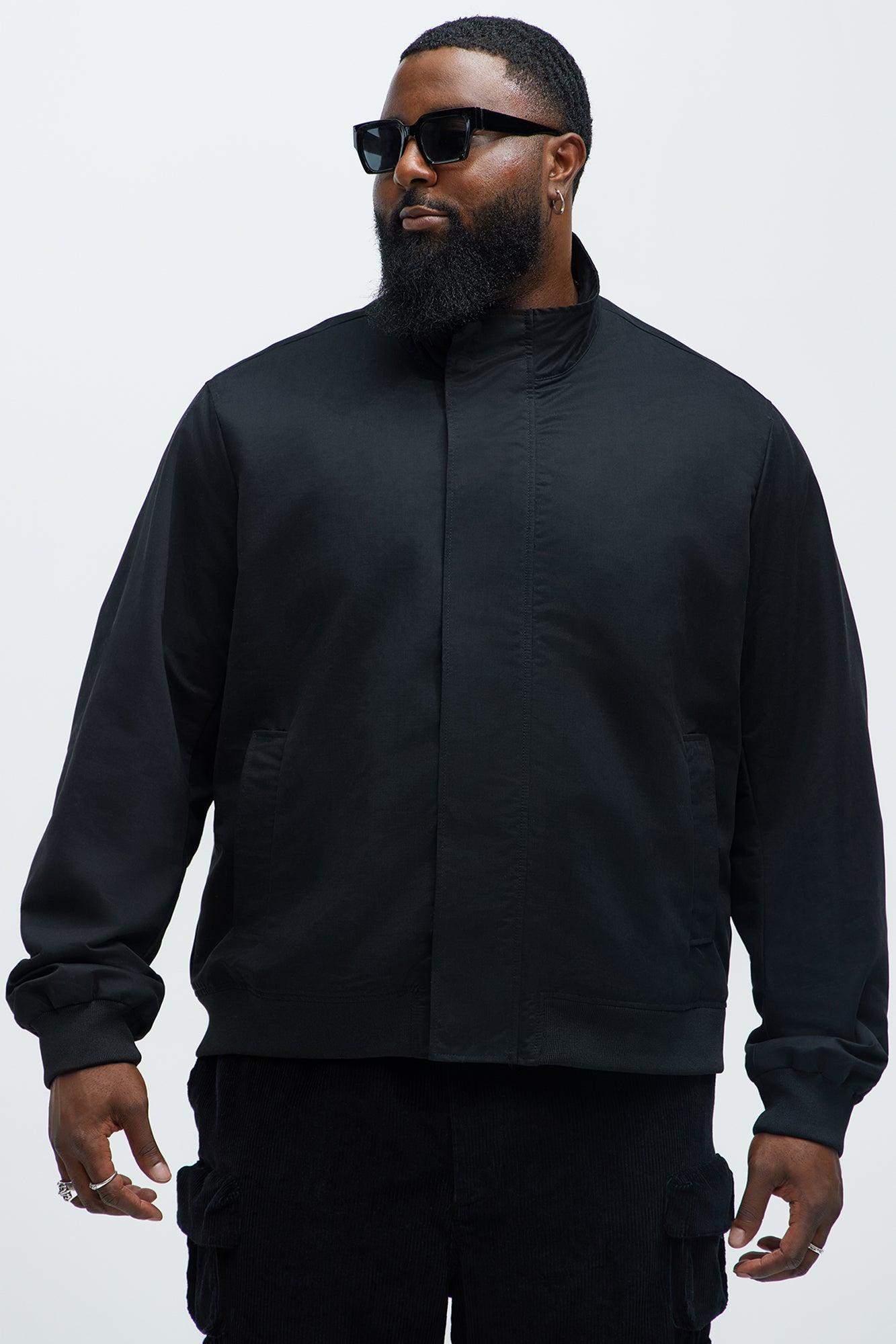 Quite Unique Service Station Jacket - Black Product Image
