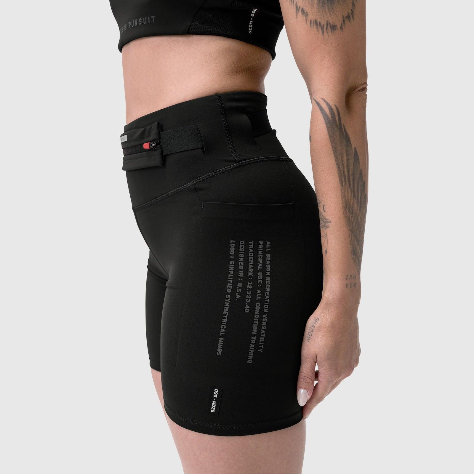 W029. Lycra® 3-in-1 Biker Short - Dark Earth Product Image