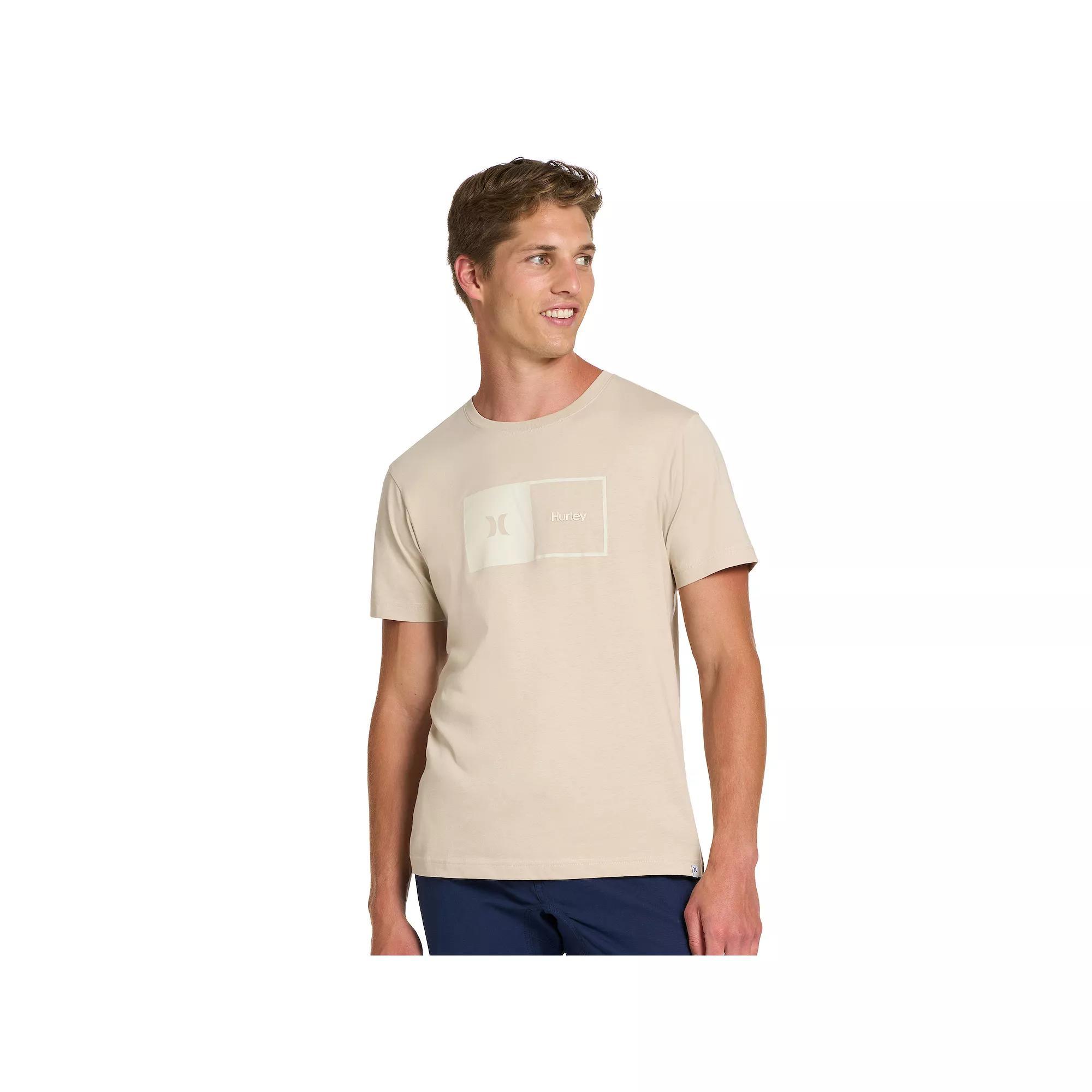 Men's Hurley Graphic Tee, Size: Medium, Peyote Product Image