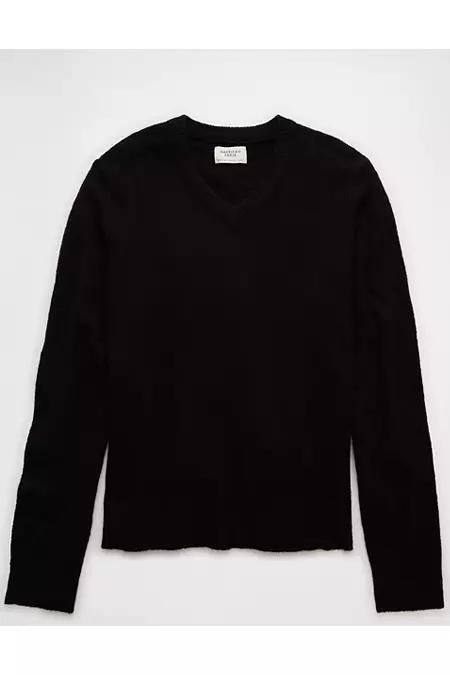 AE V-Neck Boucl Sweater Mens Product Image