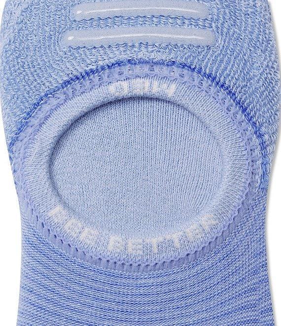 Bombas Solid Feedstripe Cushion No Show Socks Product Image