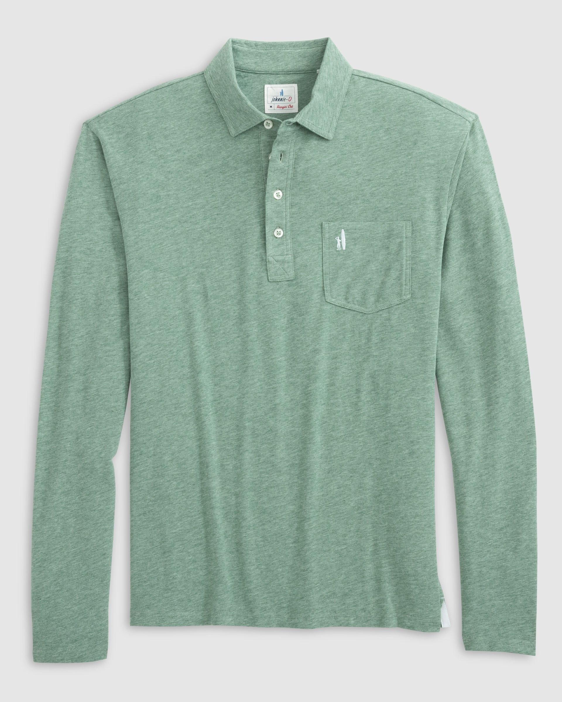 johnnie-O Cutler Long Sleeve Original 4-Button Polo Product Image